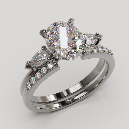 Anillo Alivine Platino