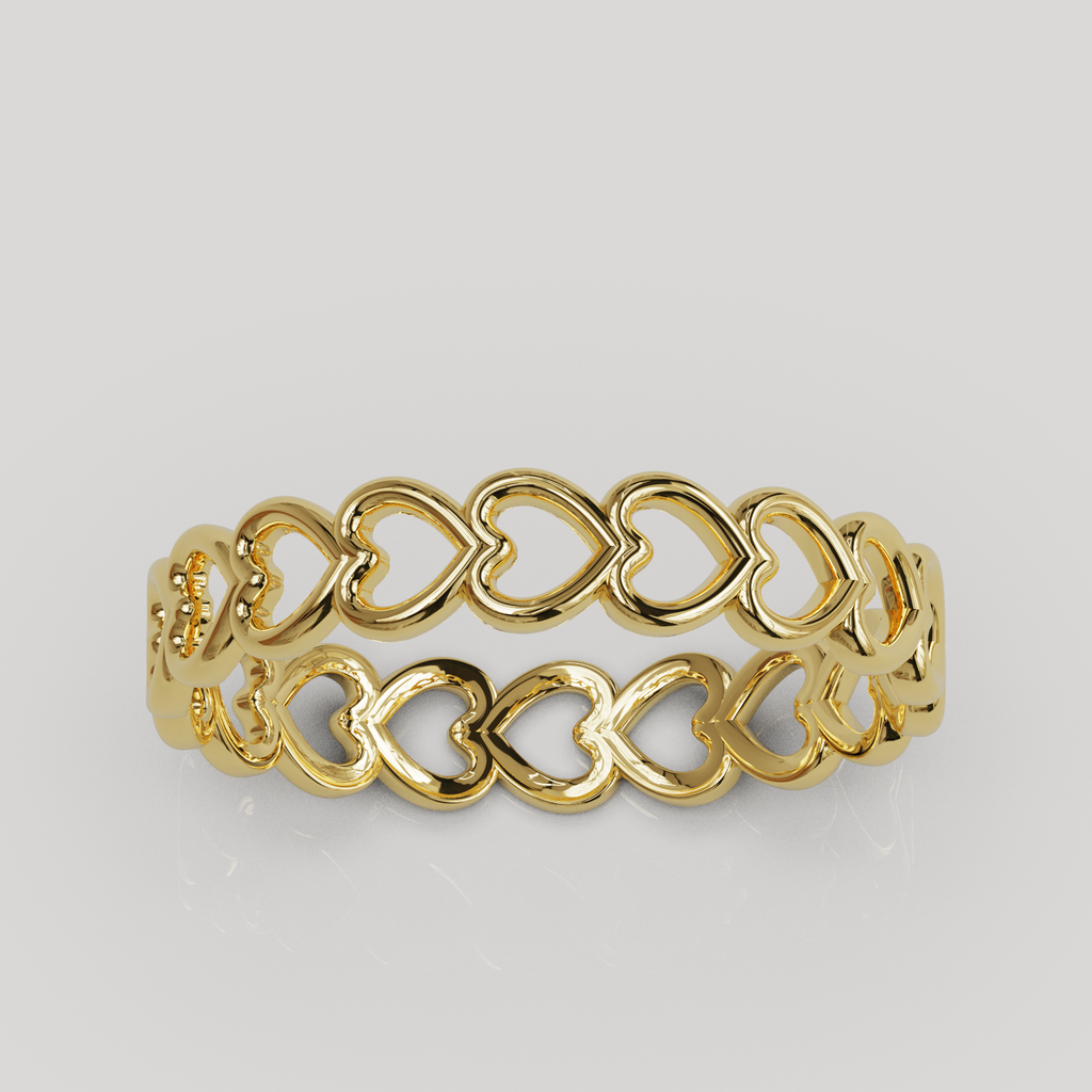 Anillo Corazones