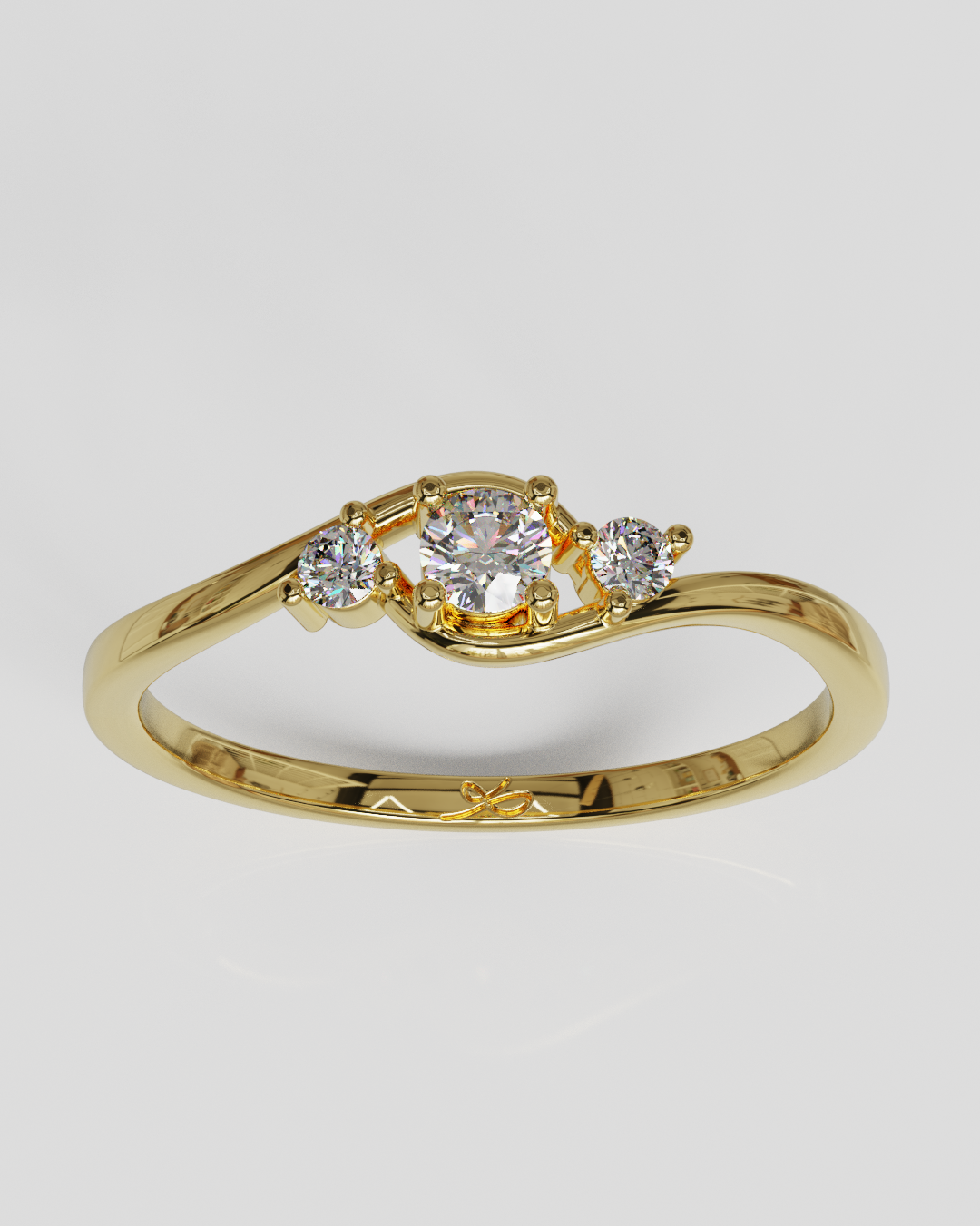 Anillo Virna oro amarillo 18K 15%OFF