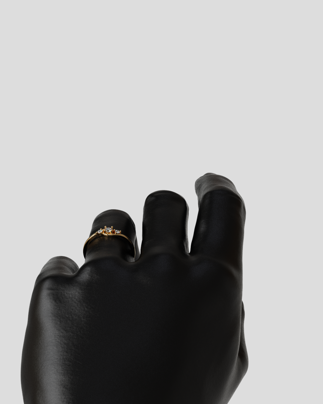 Anillo Virna oro rosa 18K