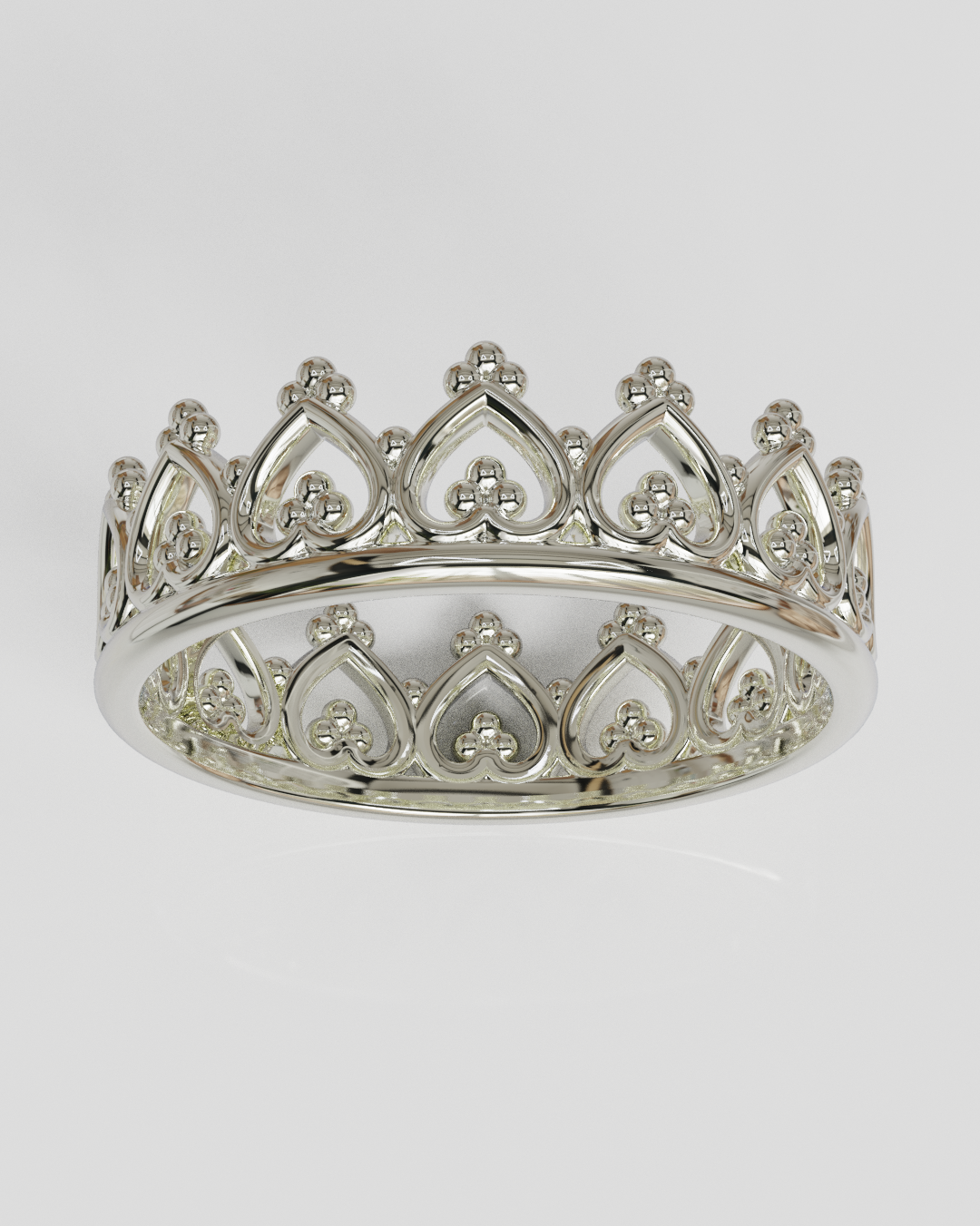 Anillo Corona plata