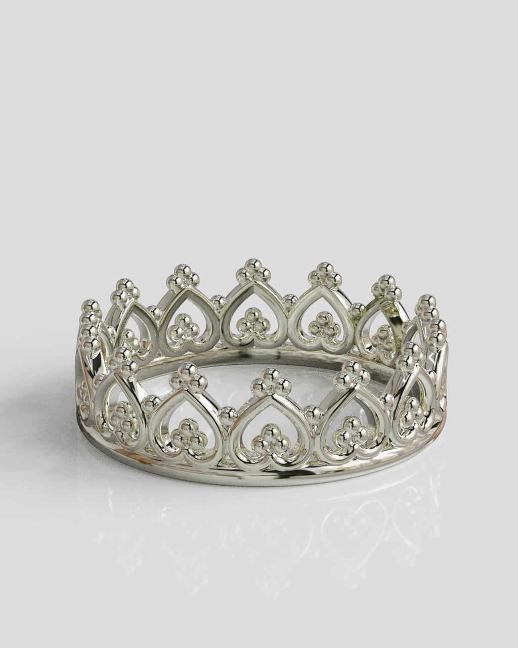 Anillo Corona plata