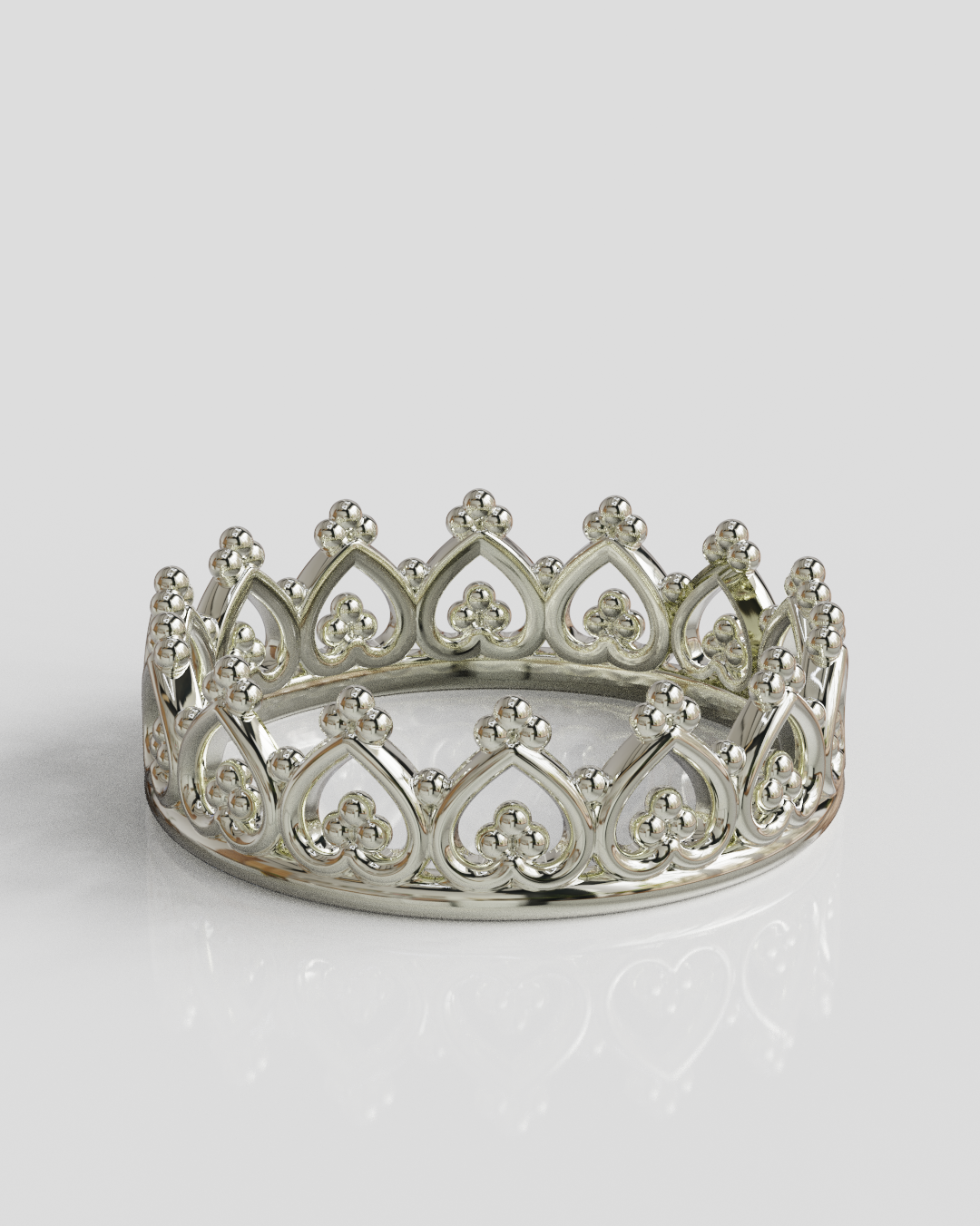 Anillo Corona plata