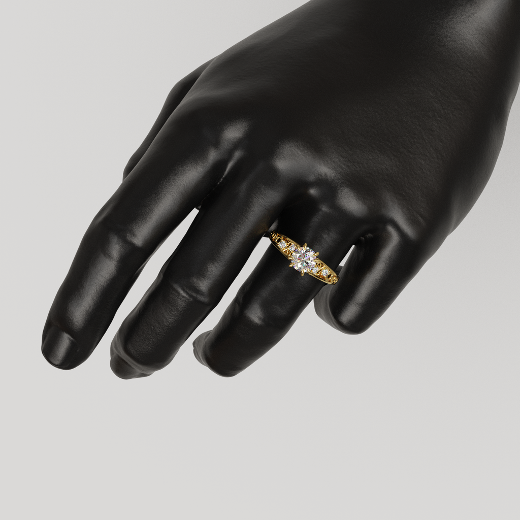 Anillo filigre