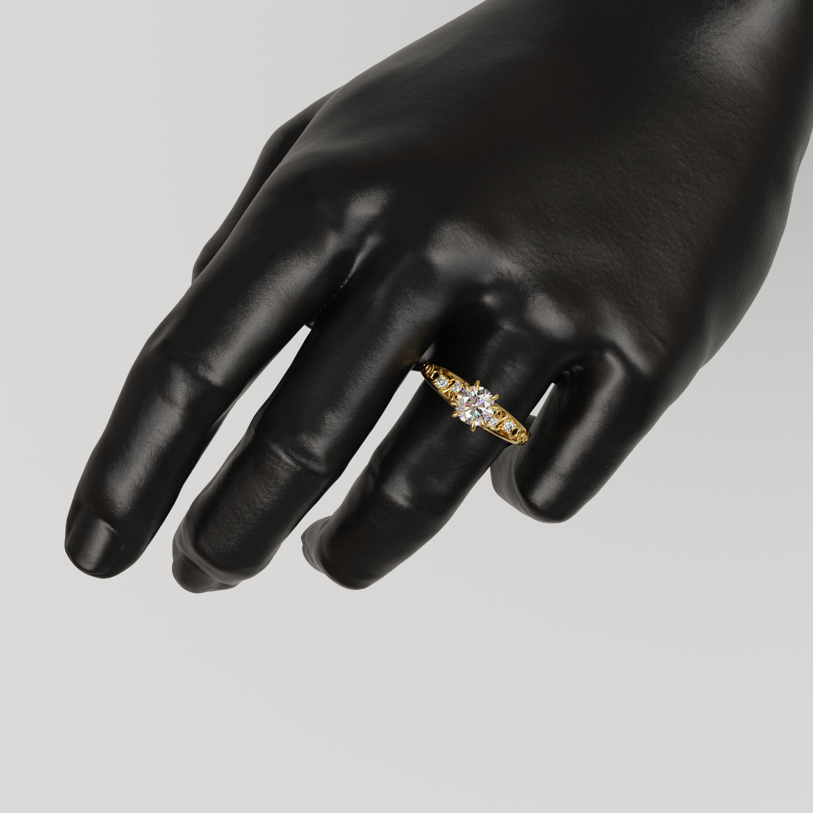 Anillo filigre
