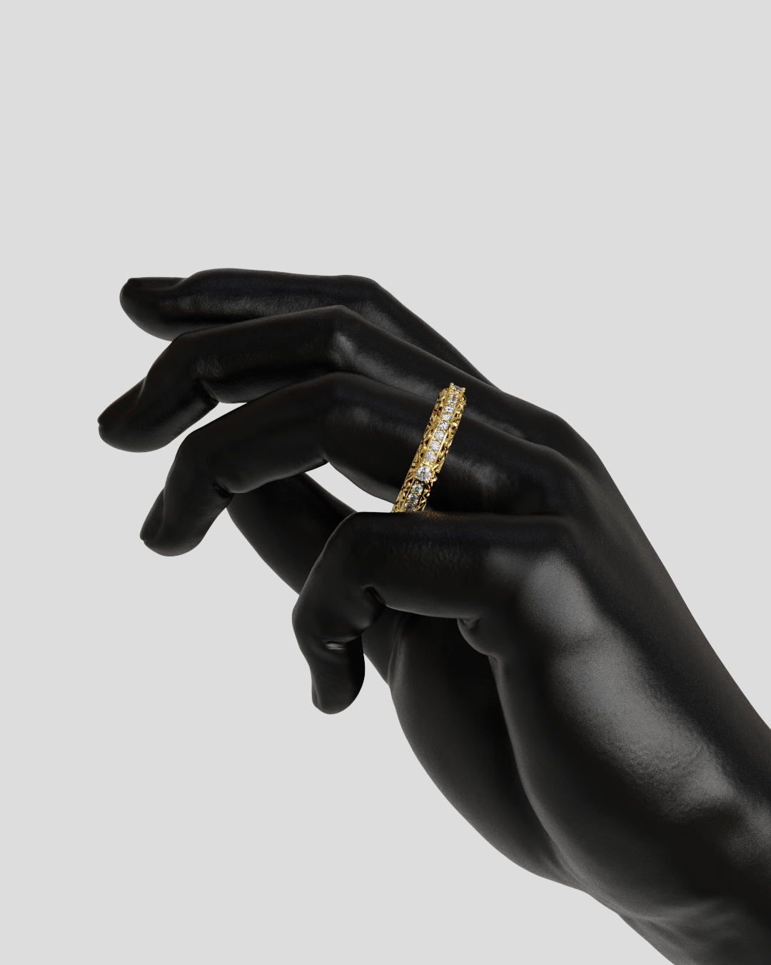 Argolla Catedral oro amarillo 18K