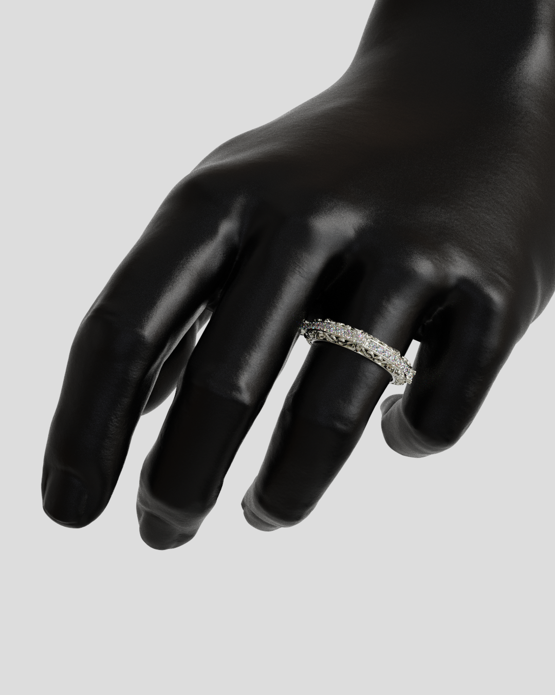 Argolla Catedral plata