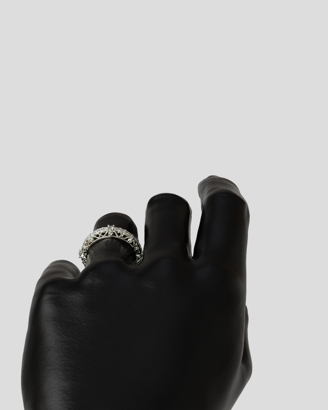 Argolla Catedral plata