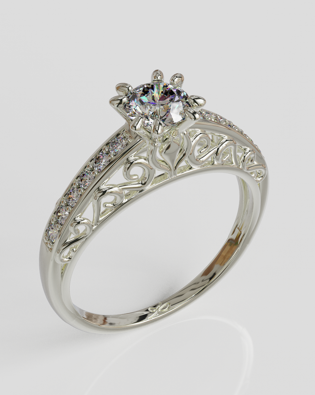 Anillo Catedral plata
