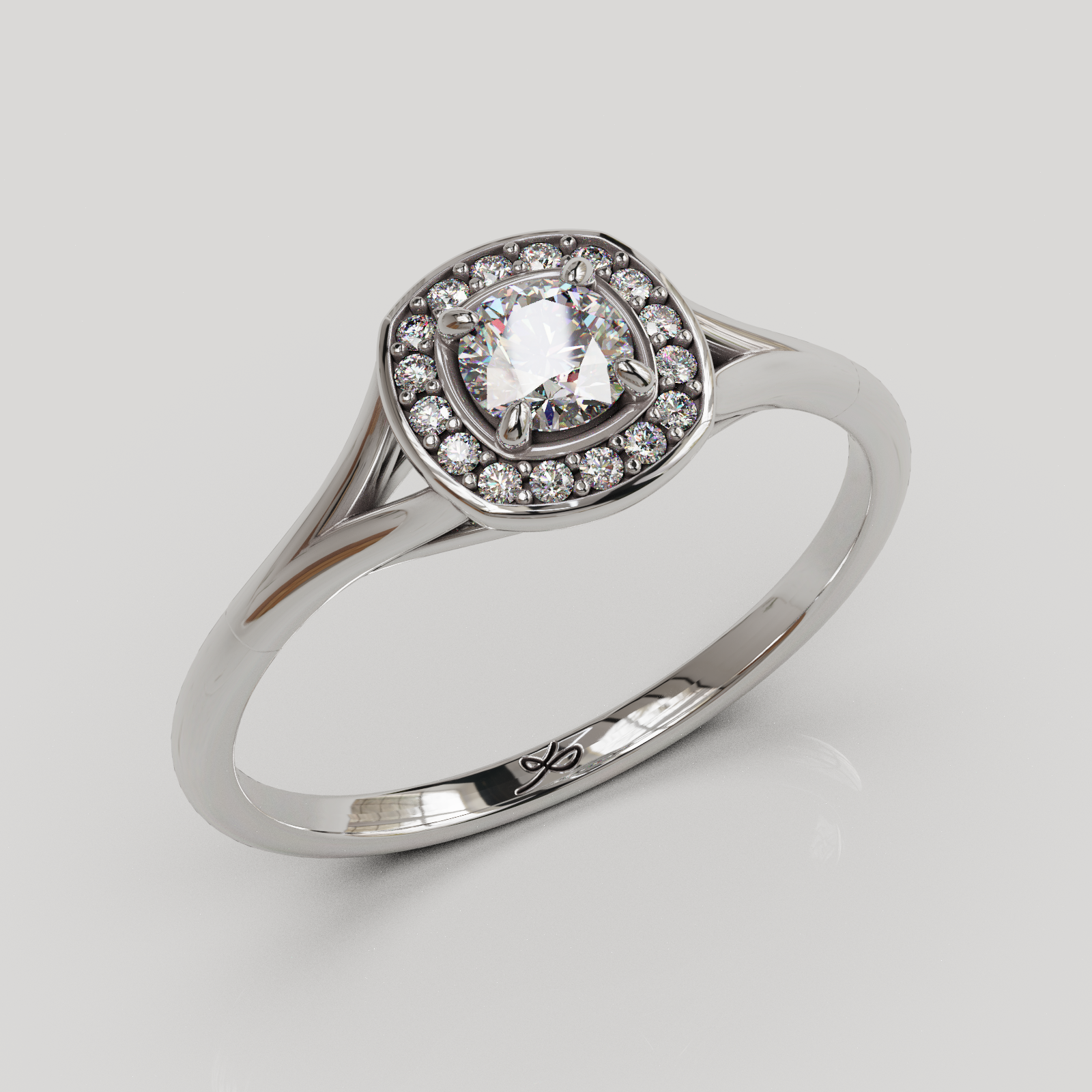 Anillo Majestic plata