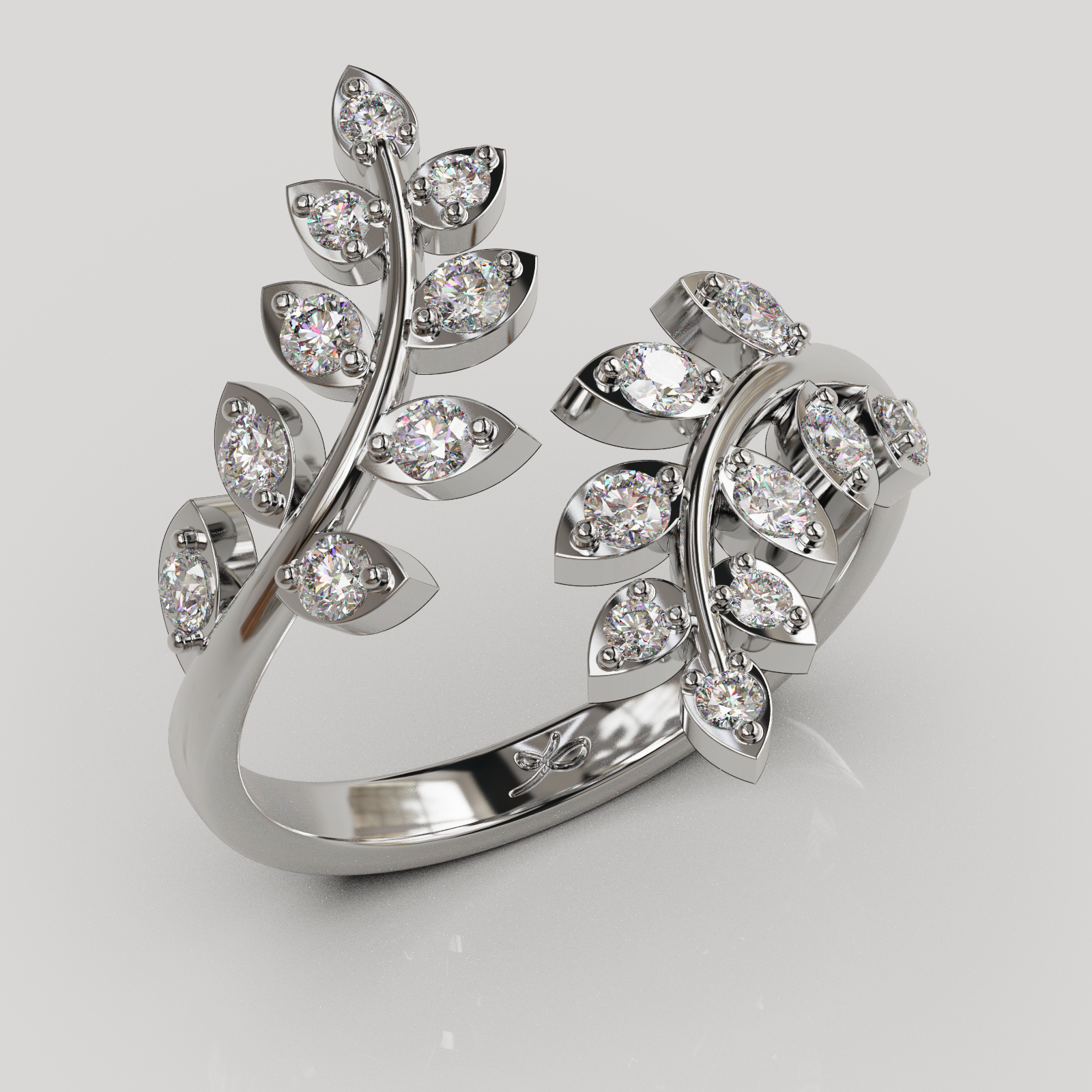 Anillo Hojas