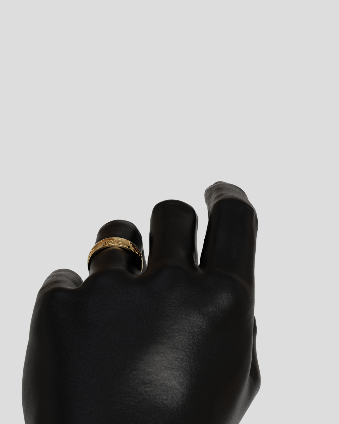 Argolla Branch oro rosa 18K