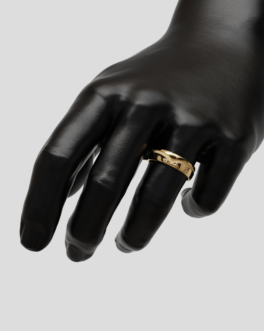Argolla Horizon oro rosa 18K