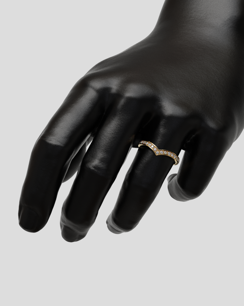 Argolla Horizon Glow oro rosa 18K