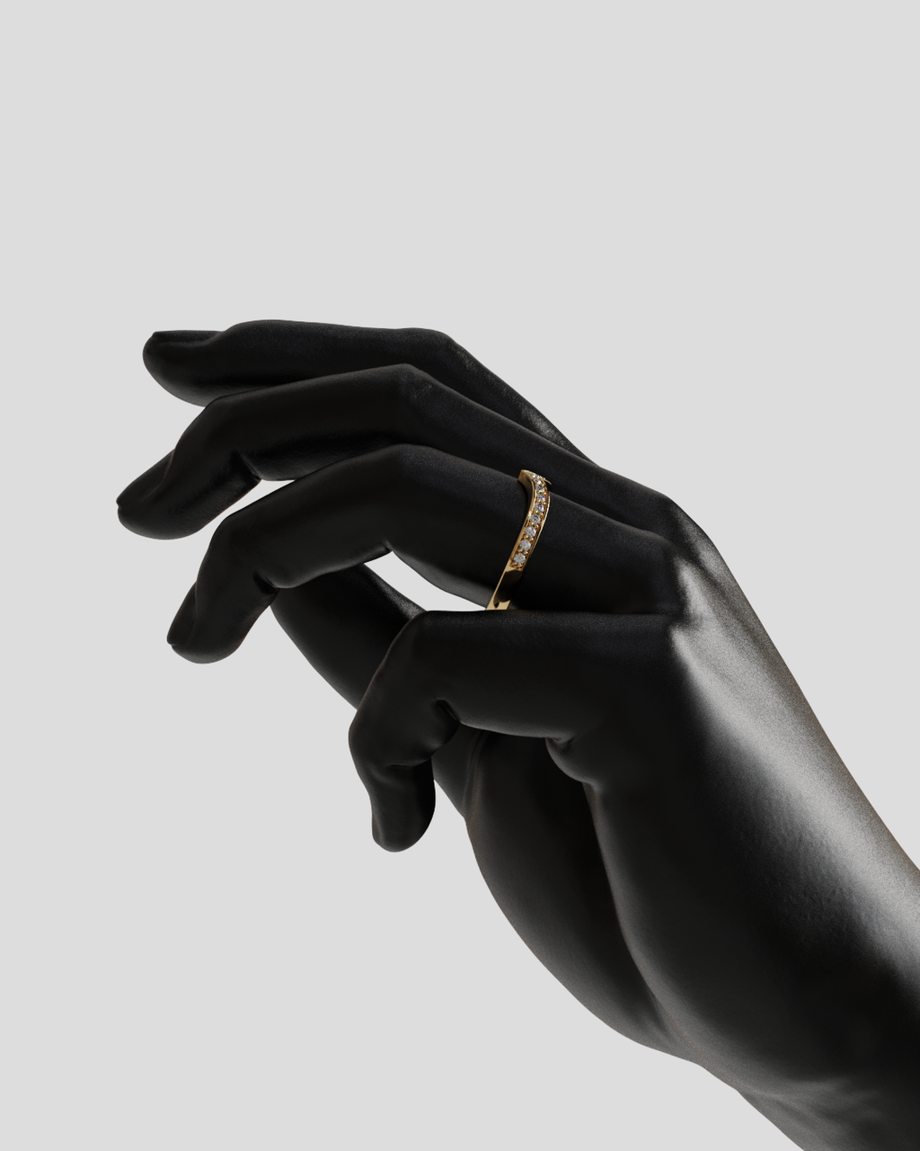 Argolla Horizon Glow oro rosa 18K