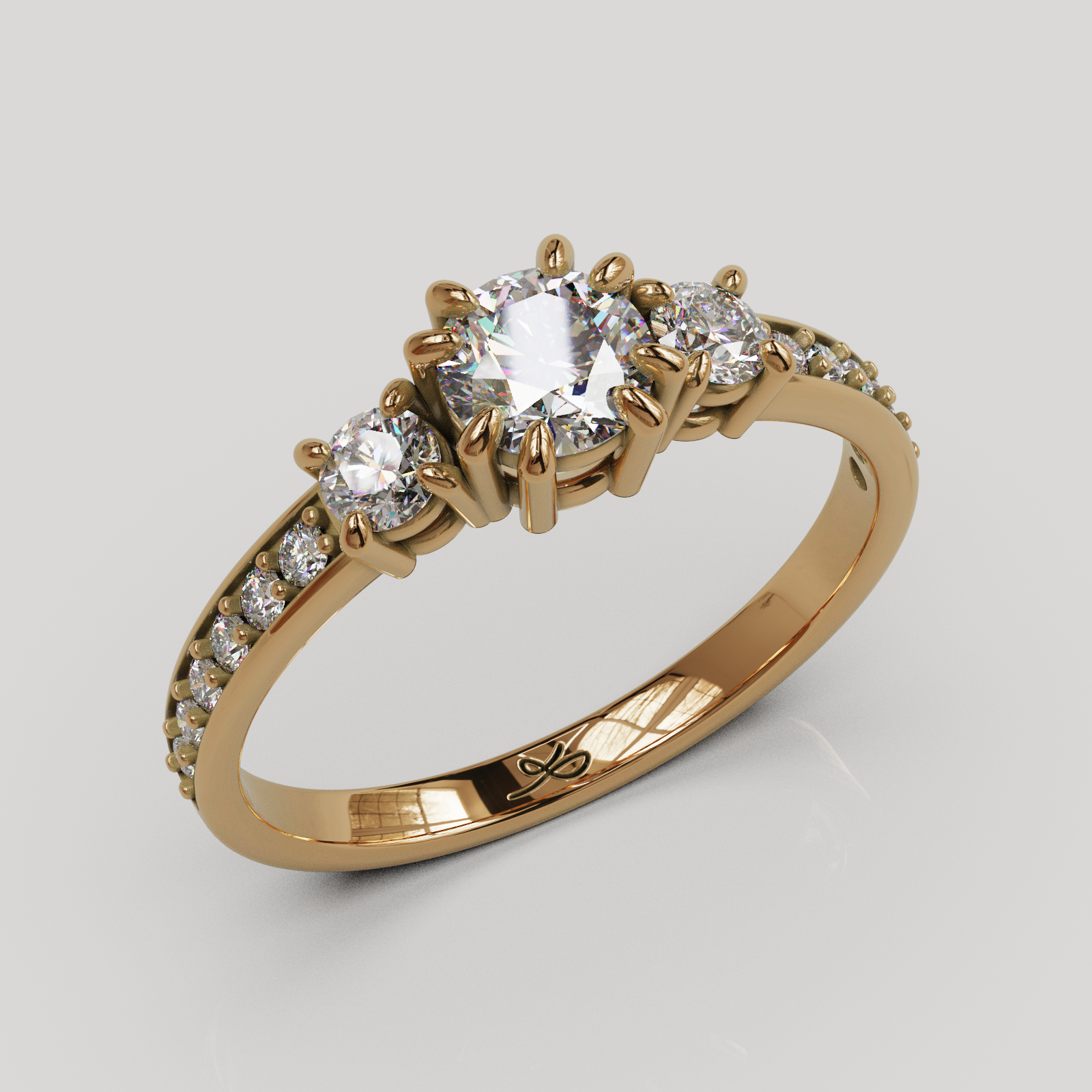 Anillo Tresillo Infinity