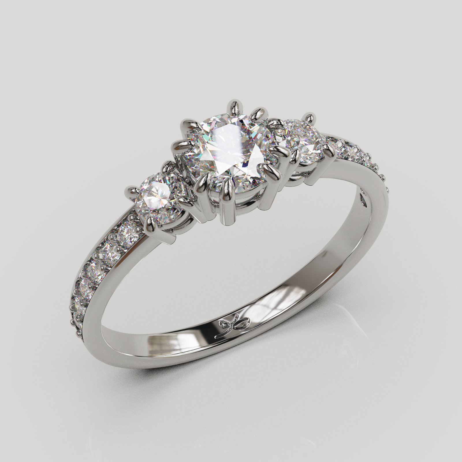 Anillo Tresillo Infinity