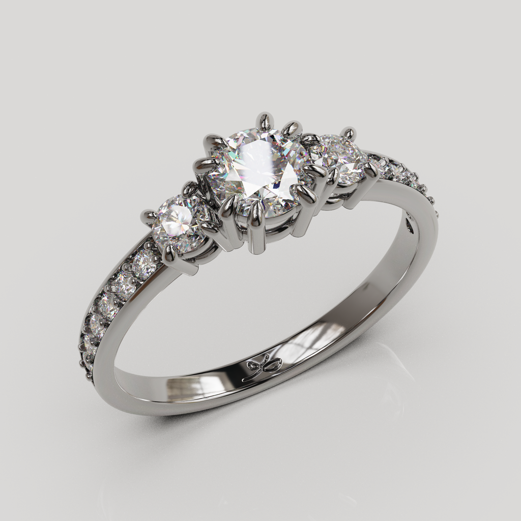 Anillo Tresillo Infinity