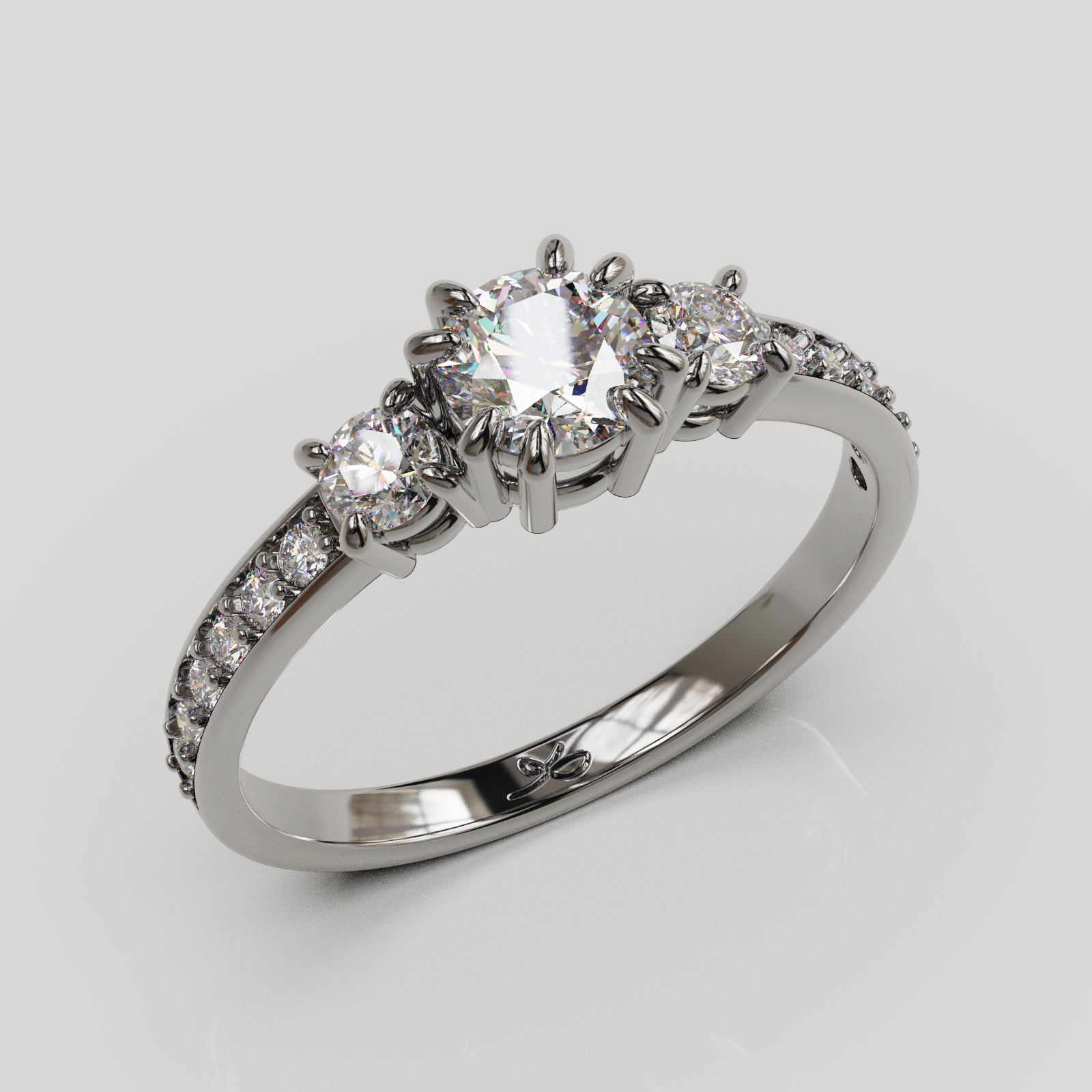 Anillo Tresillo Infinity