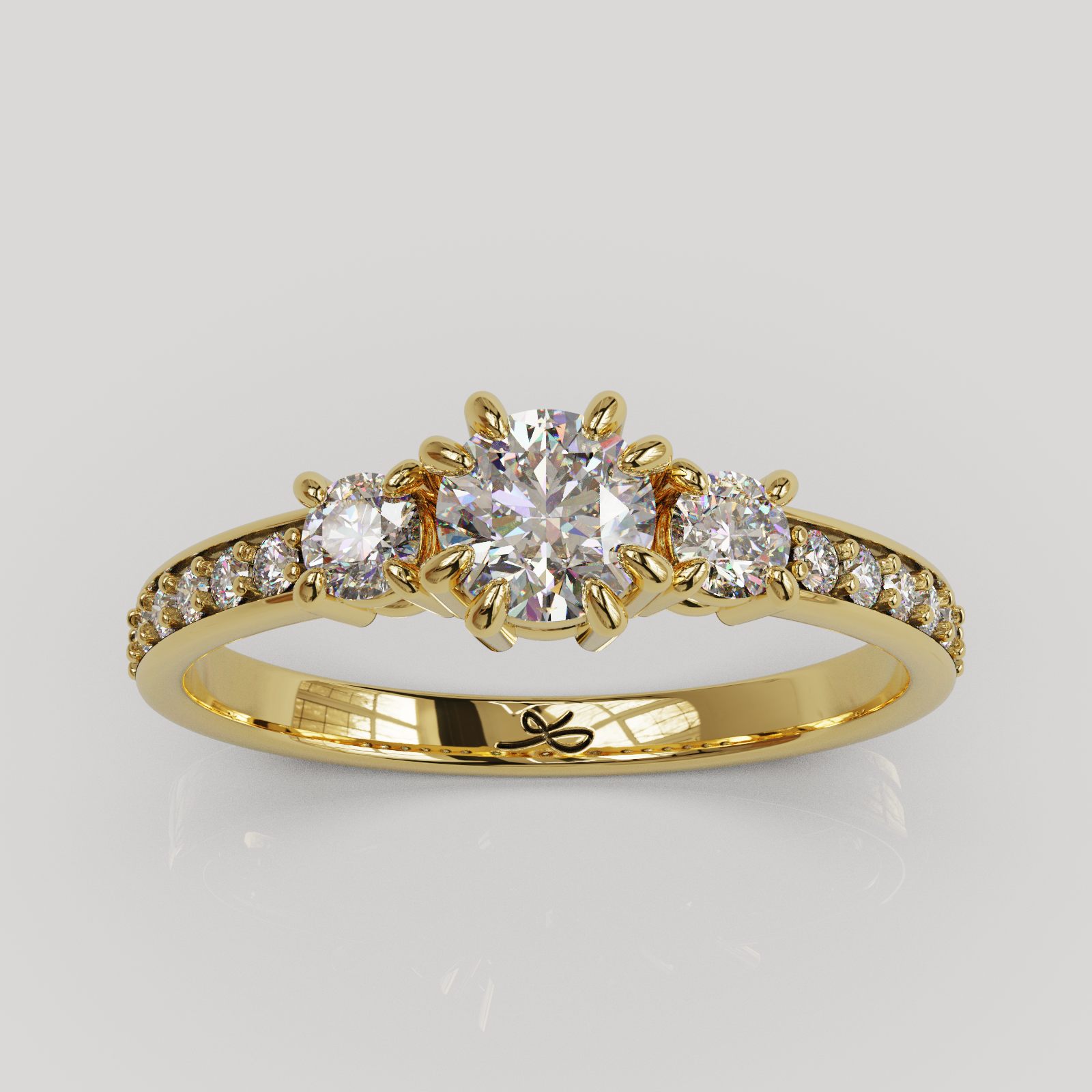 Anillo Tresillo Infinity