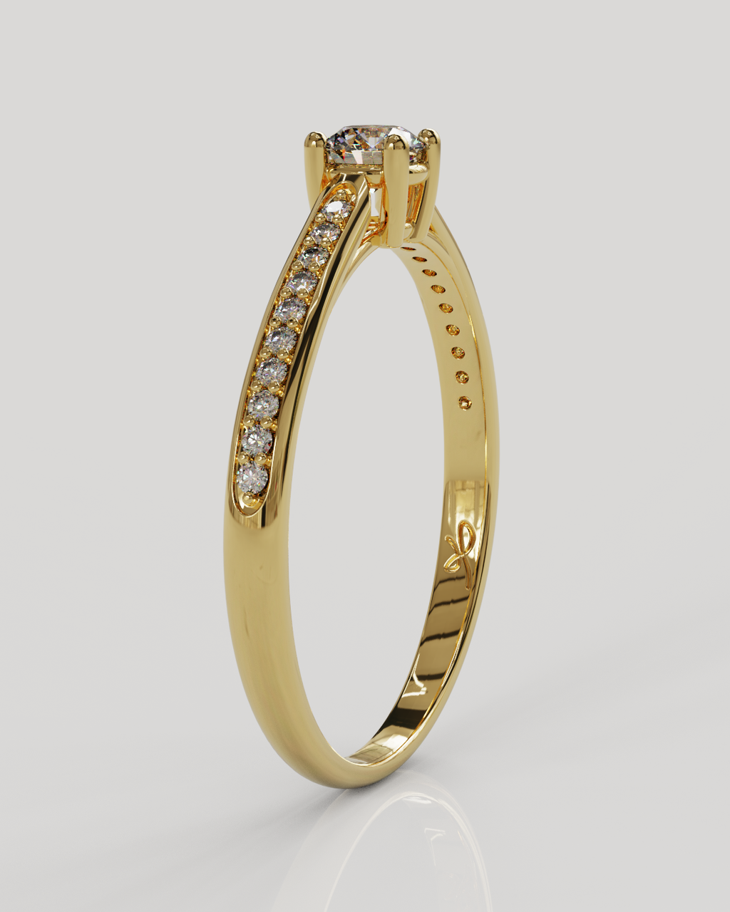 Anillo Firefly oro amarillo 18K