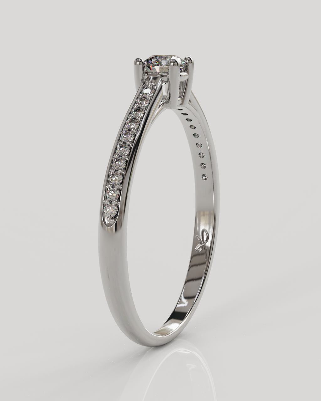 Anillo Firefly oro blanco 18K