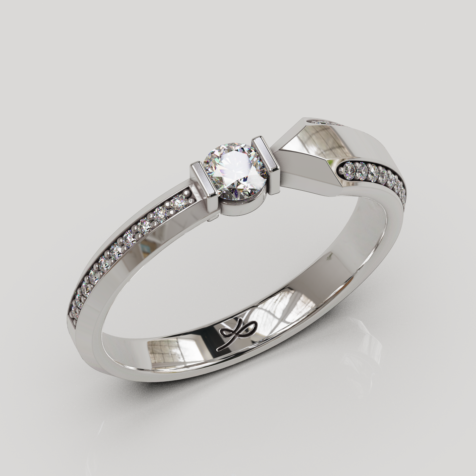 Anillo Armonie Infinity plata