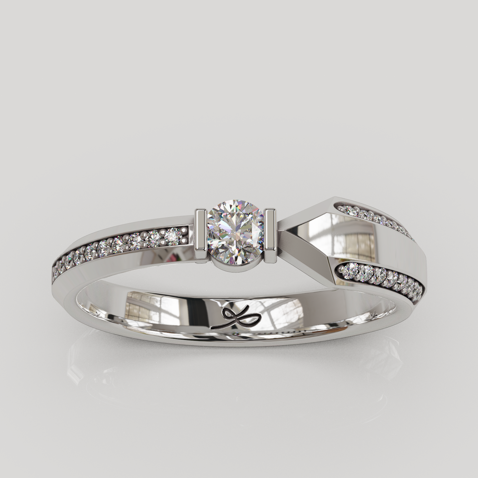 Anillo Armonie Infinity plata