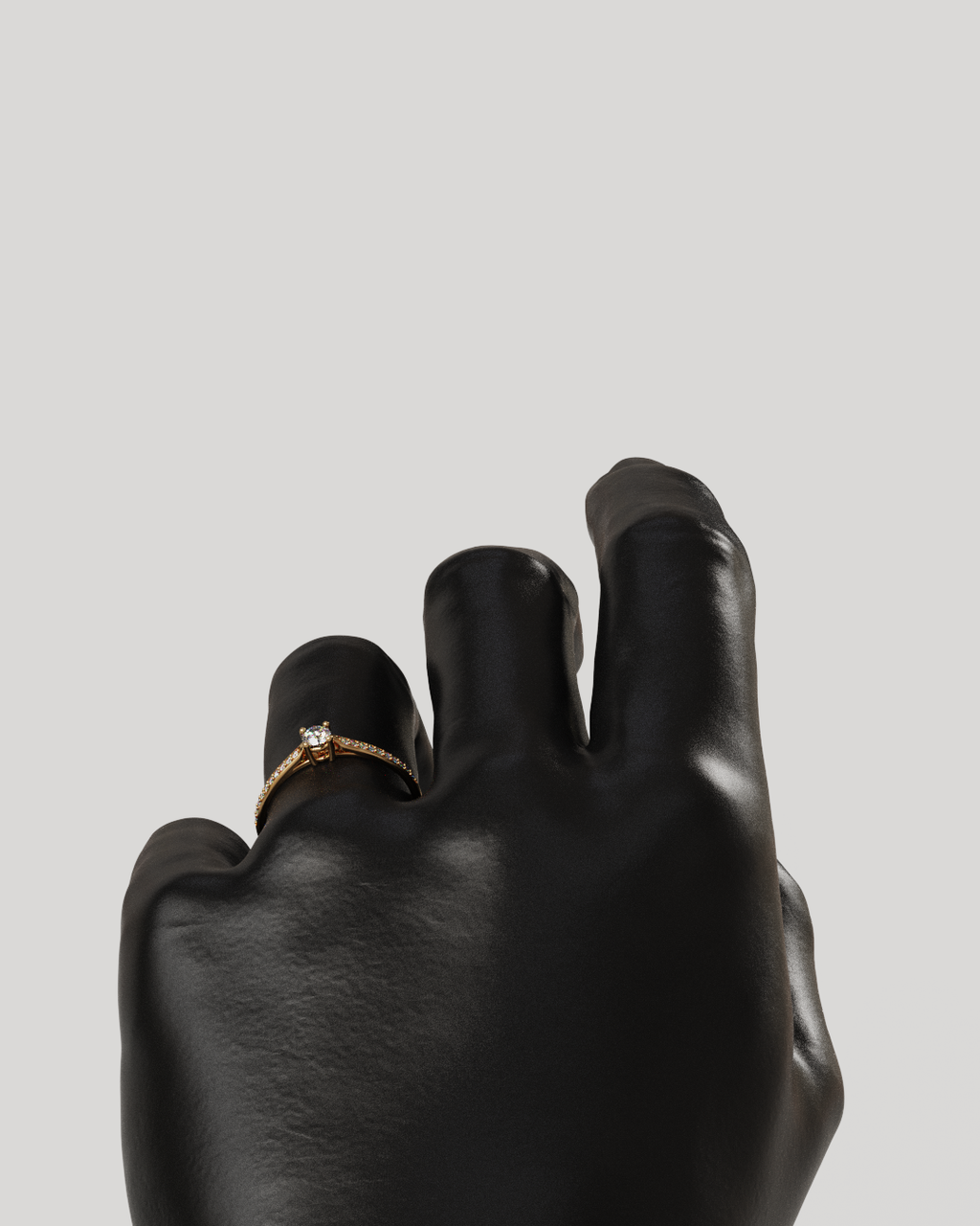 Anillo Firefly oro rosa 18K