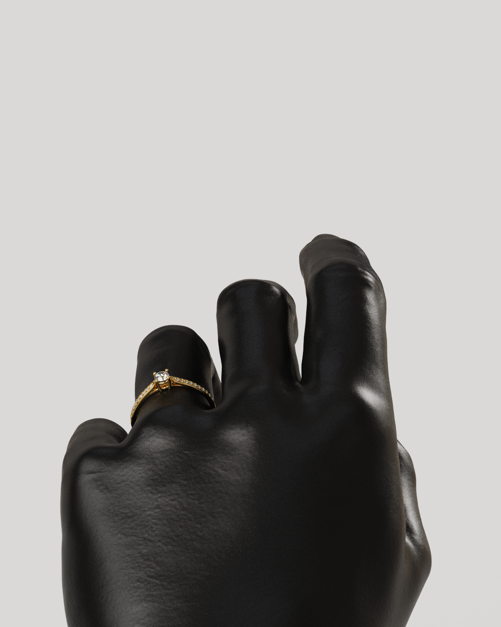 Anillo Firefly oro amarillo 18K