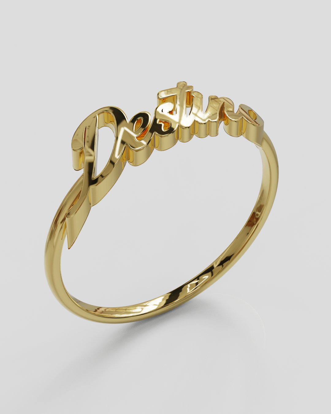 Anillo Destino oro amarillo 18K 15%OFF