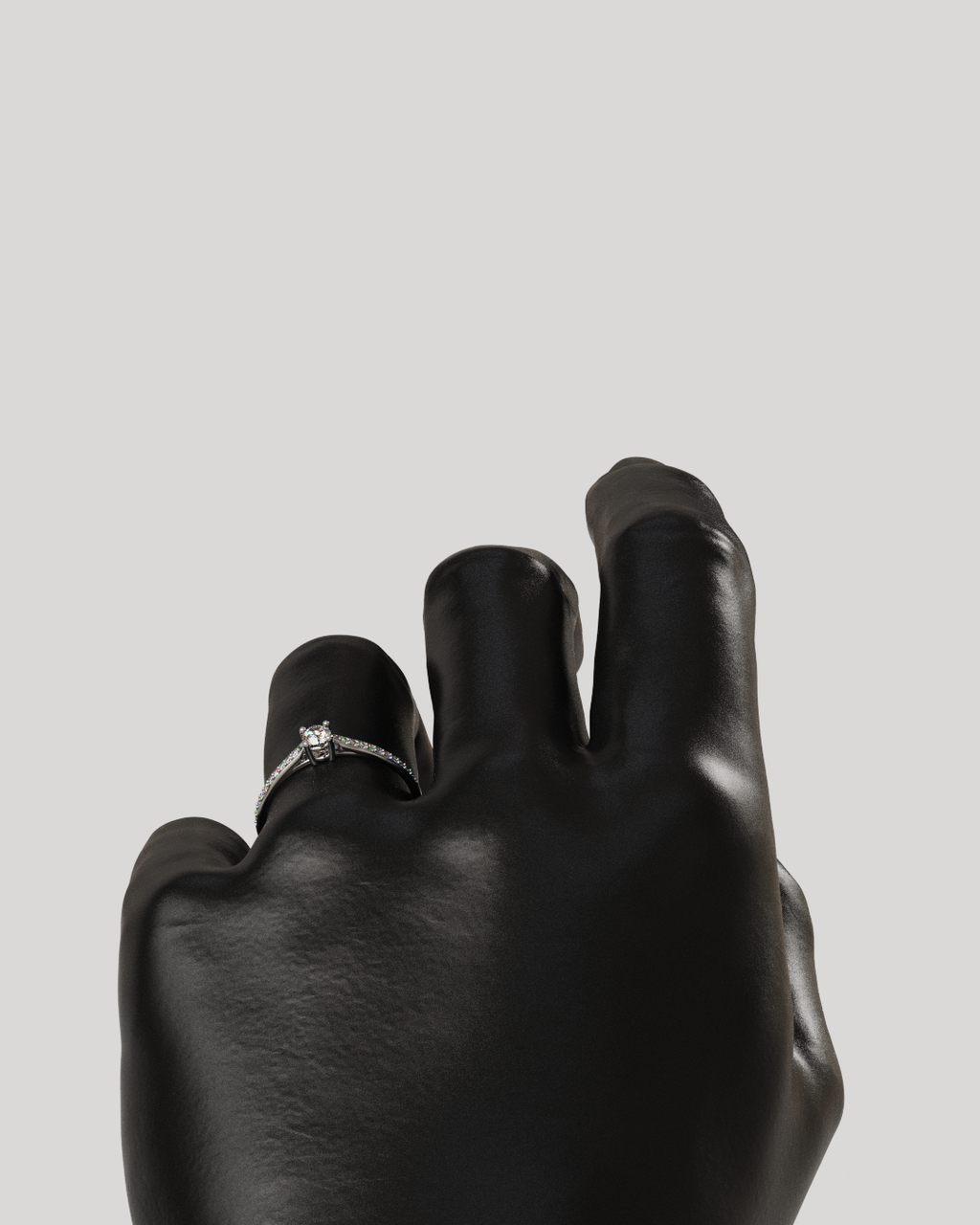 Anillo Firefly oro blanco 18K