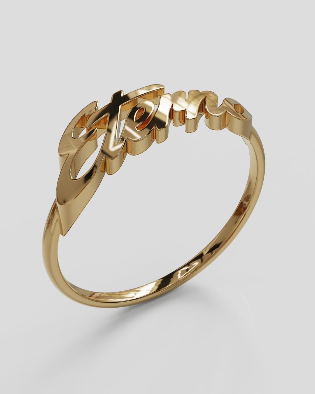 Anillo Eterno oro rosa 18K