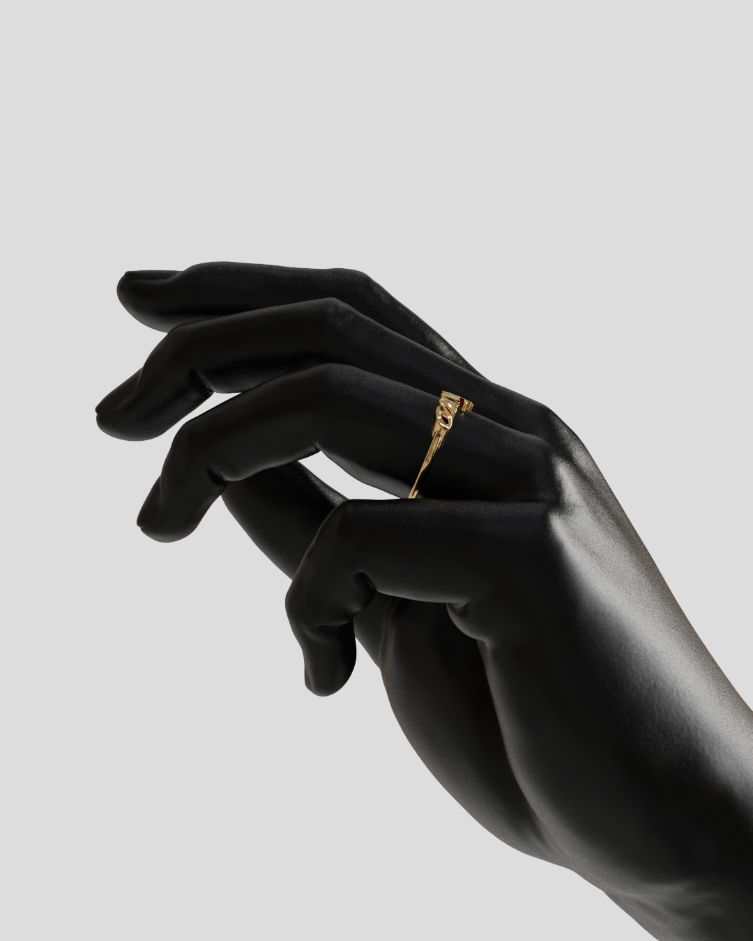 Anillo Eterno oro rosa 18K