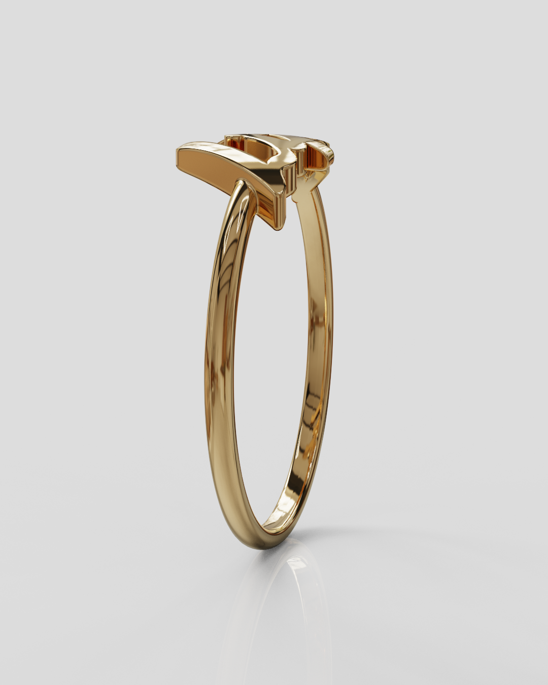 Anillo Life oro rosa 18K 15%OFF