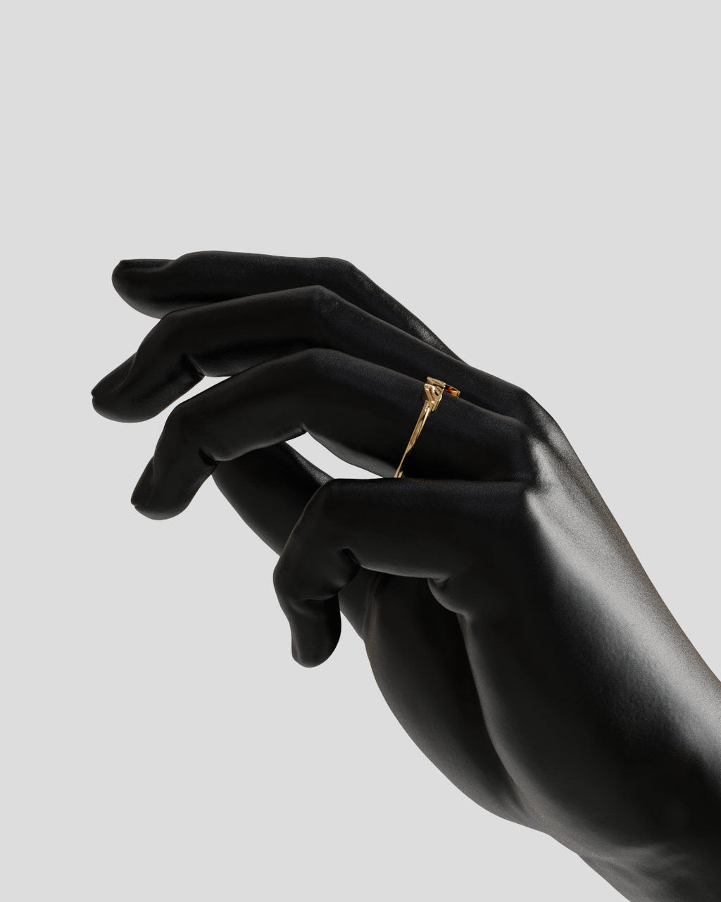 Anillo Love oro rosa 18K