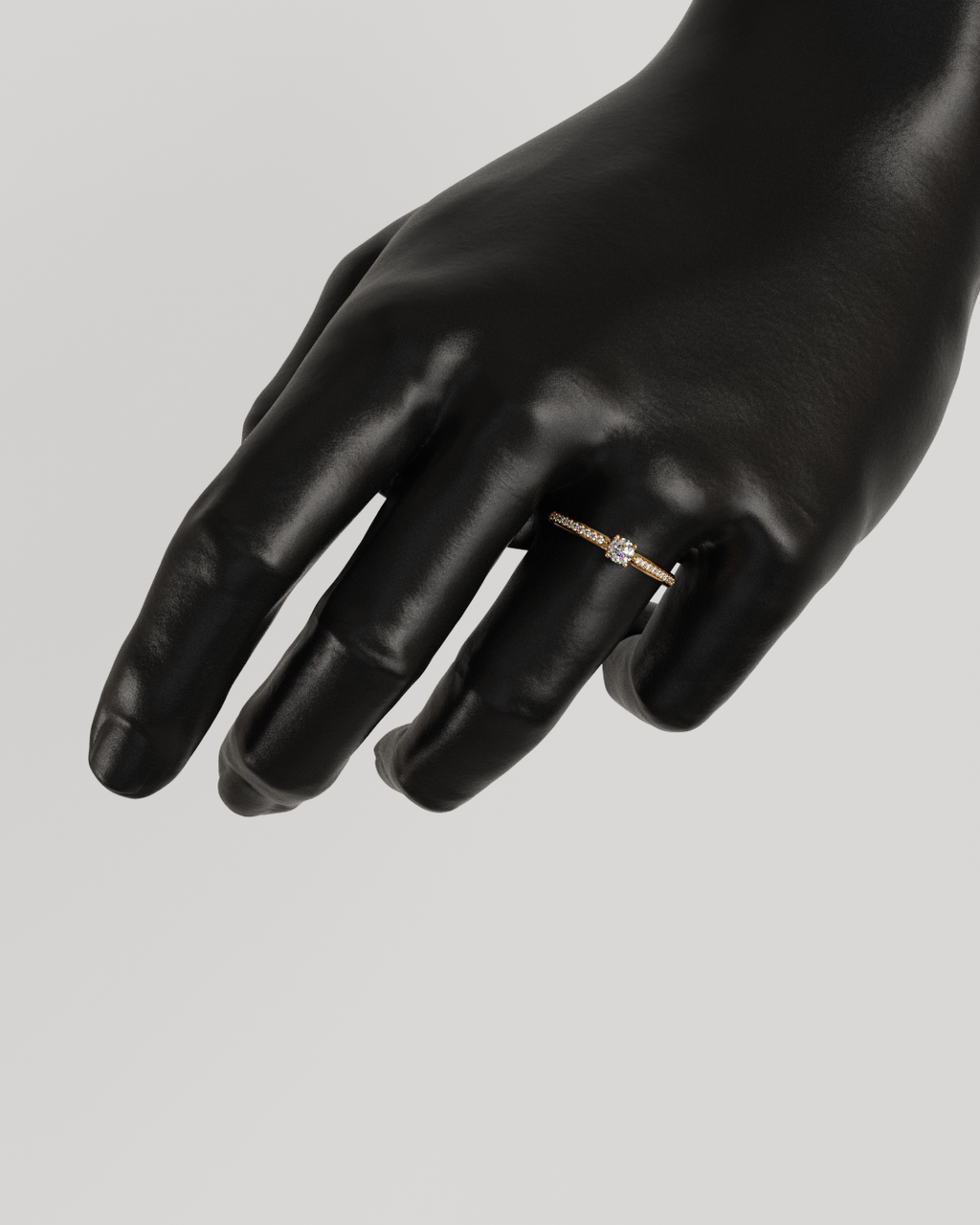 Anillo Firefly oro rosa 18K