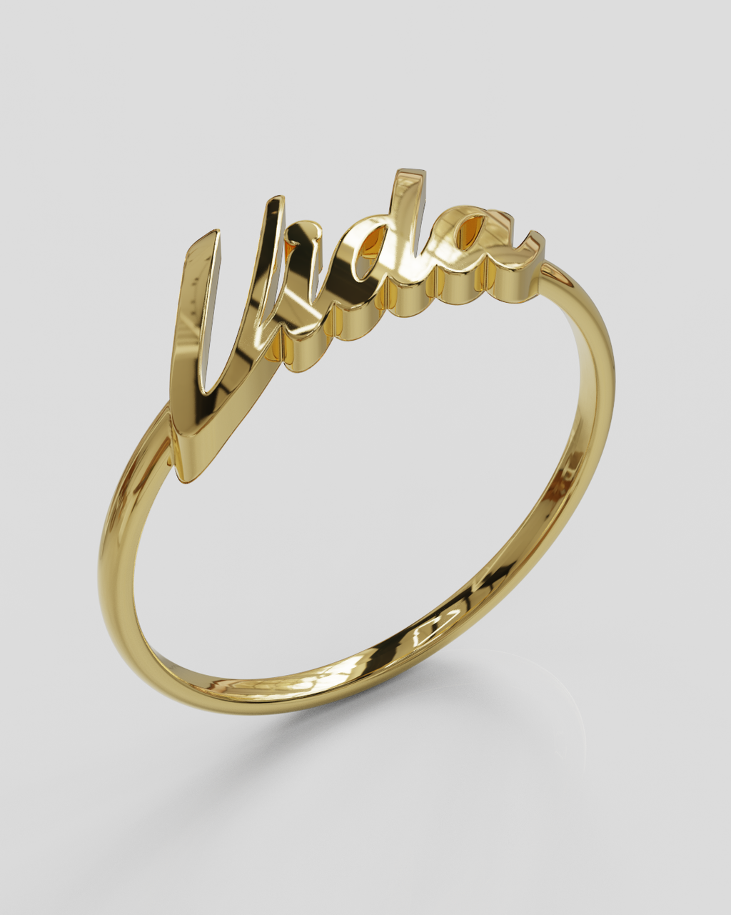 Anillo Vida oro amarillo 18K
