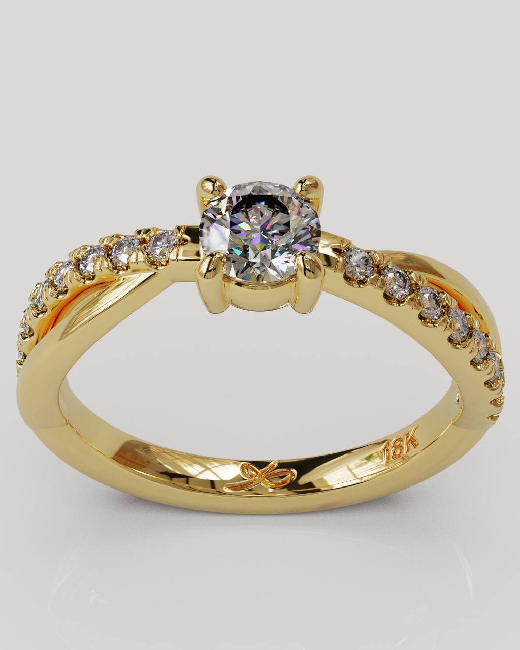 Anillo Molly oro amarillo 18K