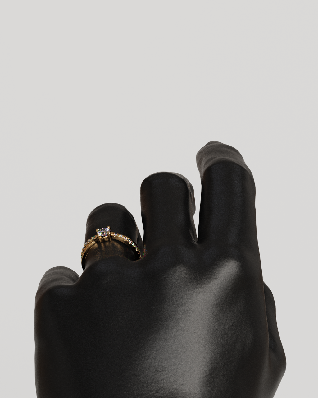 Anillo Molly oro rosado 18K