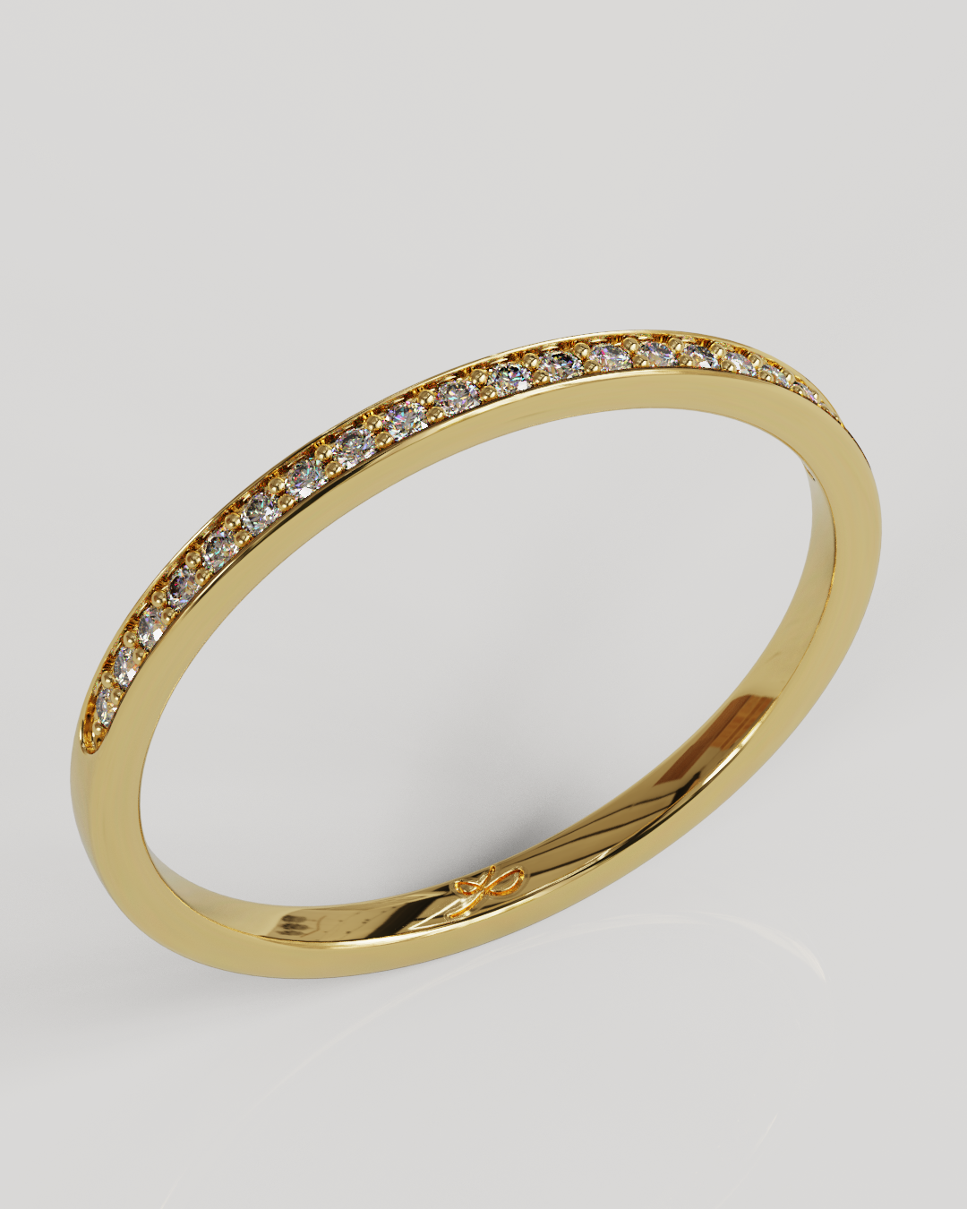 Anillo Ray oro amarillo 18K
