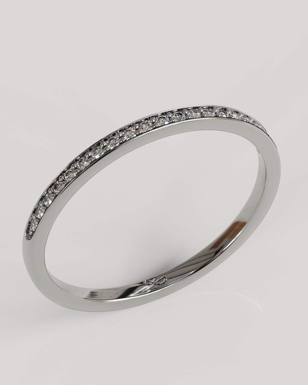 Anillo Ray oro blanco 18K