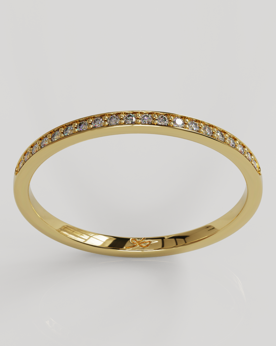 Anillo Ray oro amarillo 18K