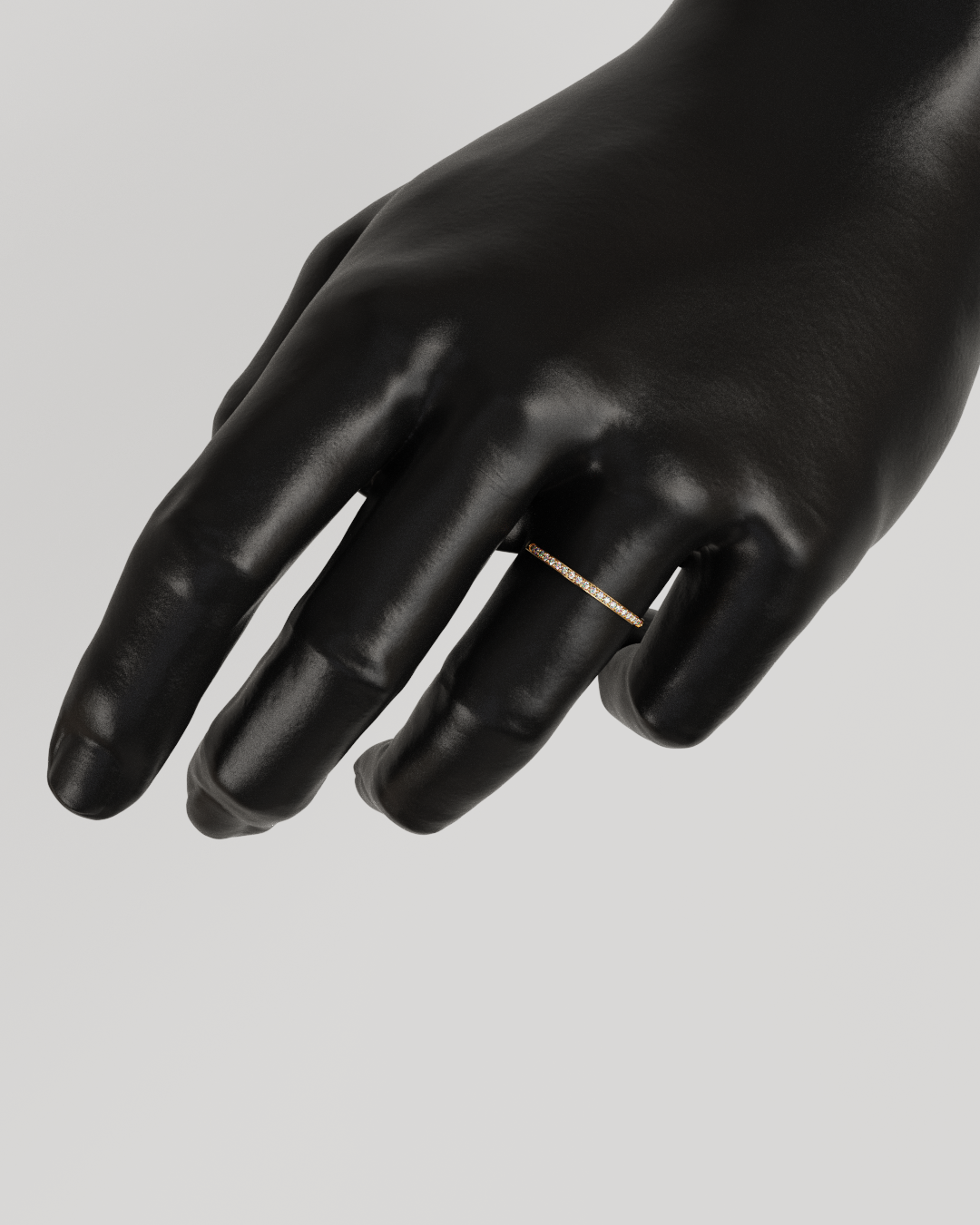 Anillo Ray oro rosado 18K