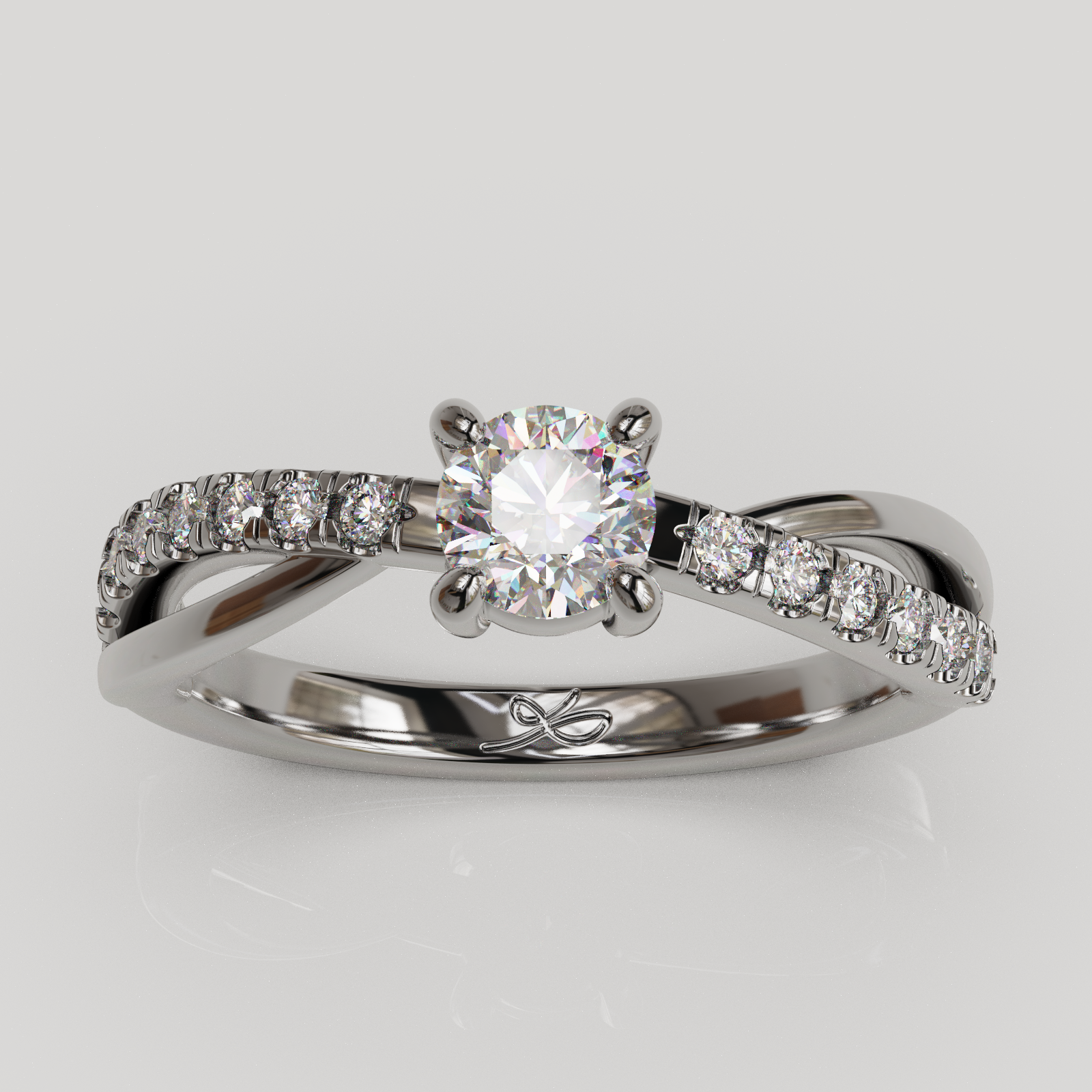 Anillo Molly Platino