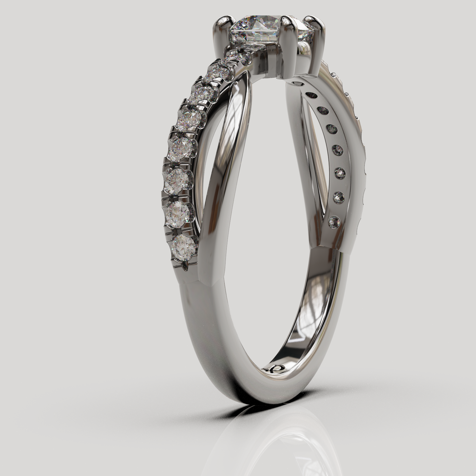 Anillo Molly Platino