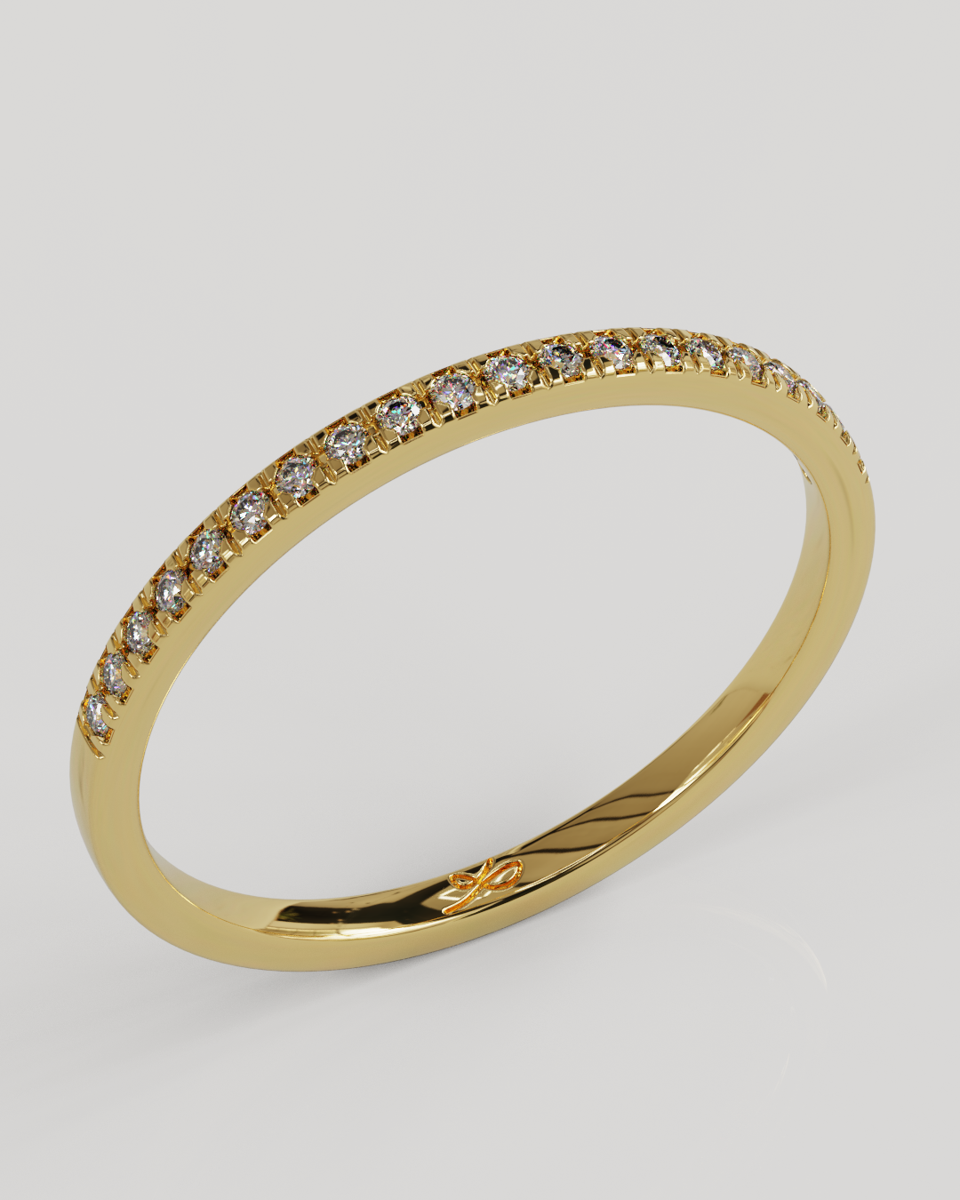 Anillo Gleam oro amarillo 18K