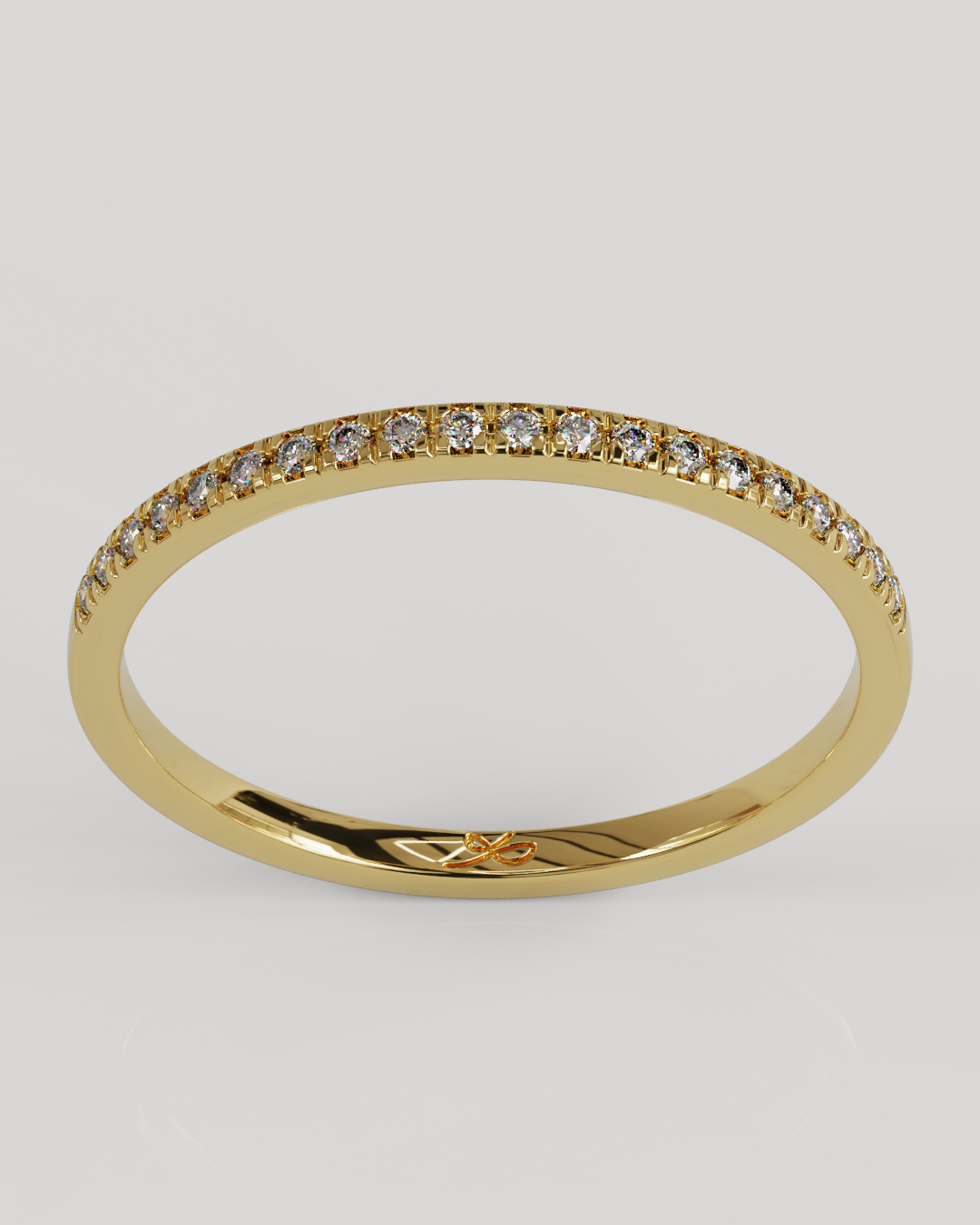 Anillo Gleam oro amarillo 18K