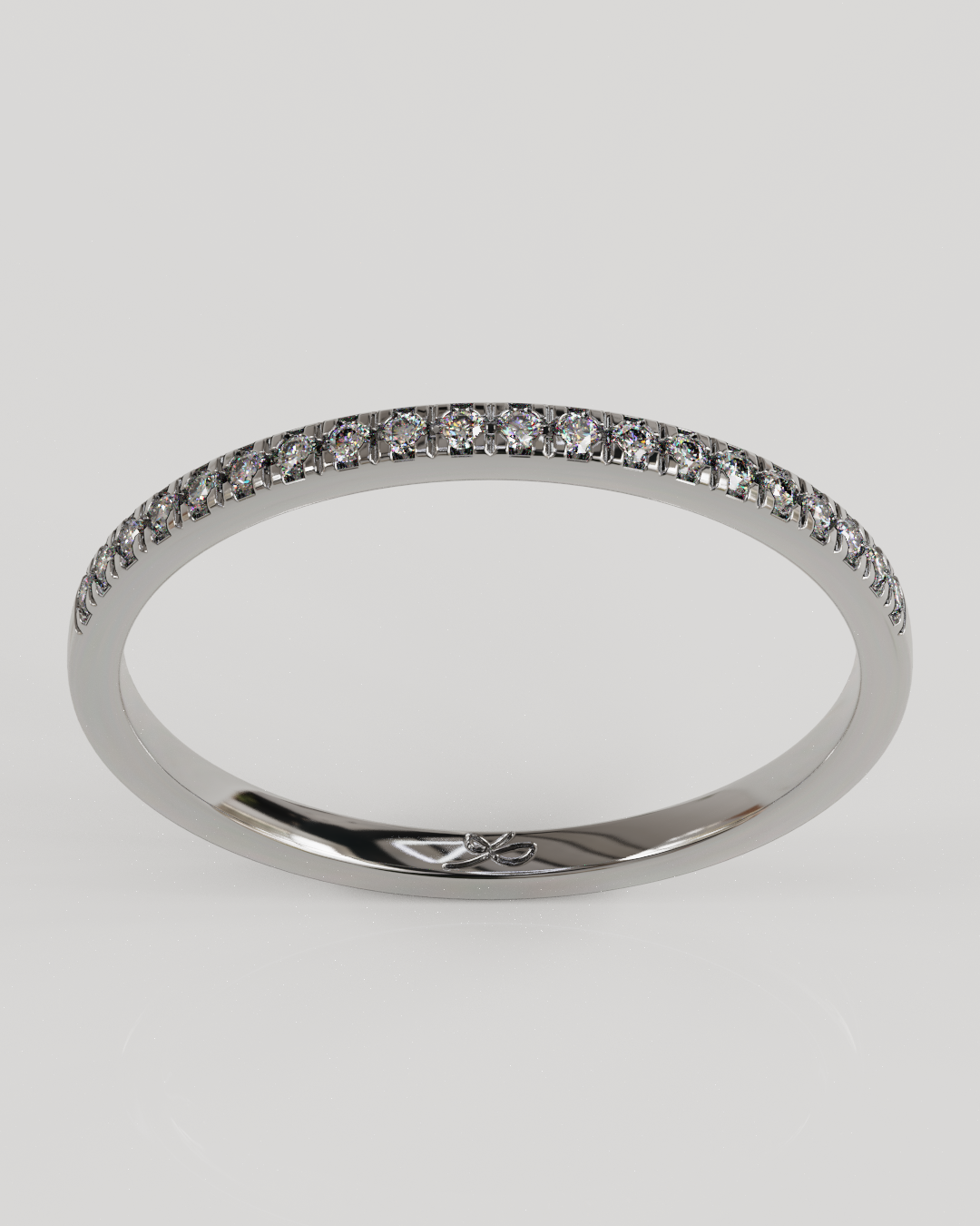 Anillo Gleam oro blanco 18K