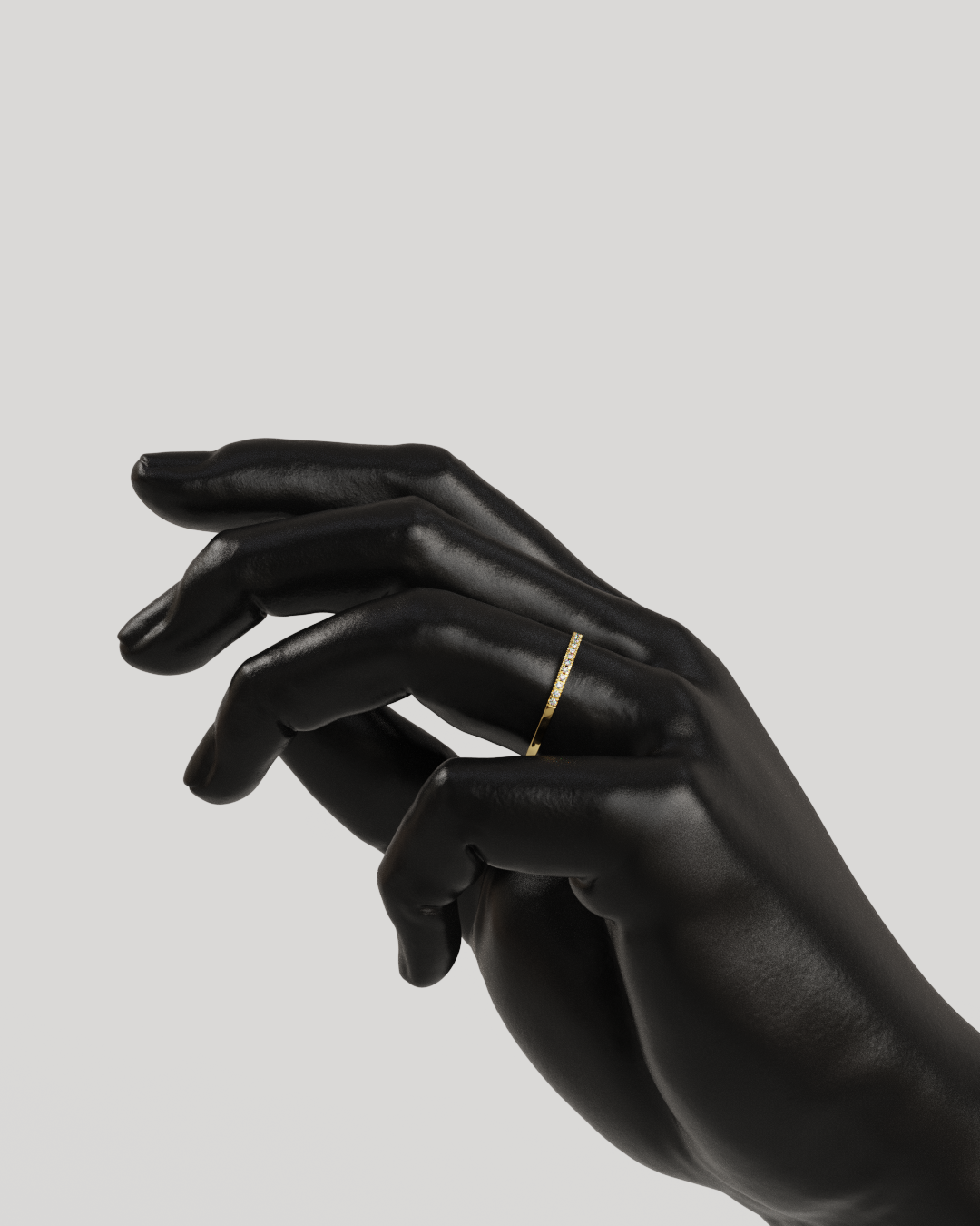 Anillo Gleam oro amarillo 18K